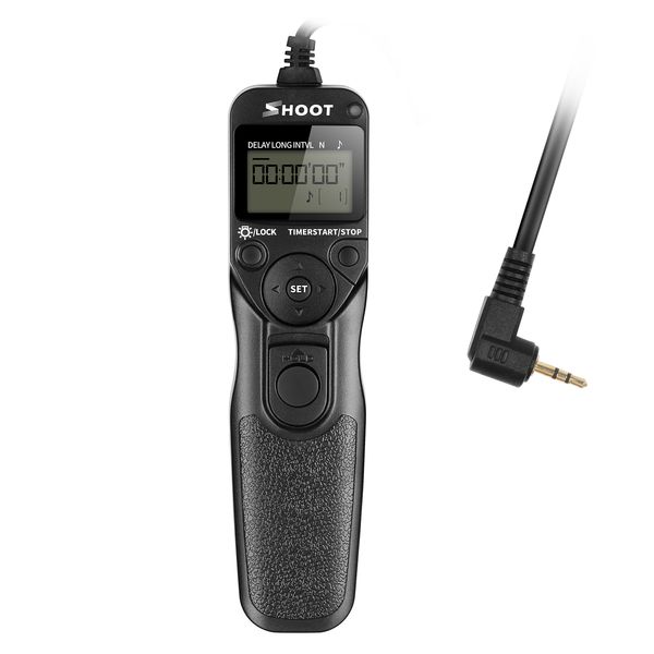 rs-60e3 lcd timer shutter release remote control for canon 1000d/600d//550d/500d/650d
rs-60e3 lcd timer shutter release remote control for canon 1000d/600d//550d/500d/650d