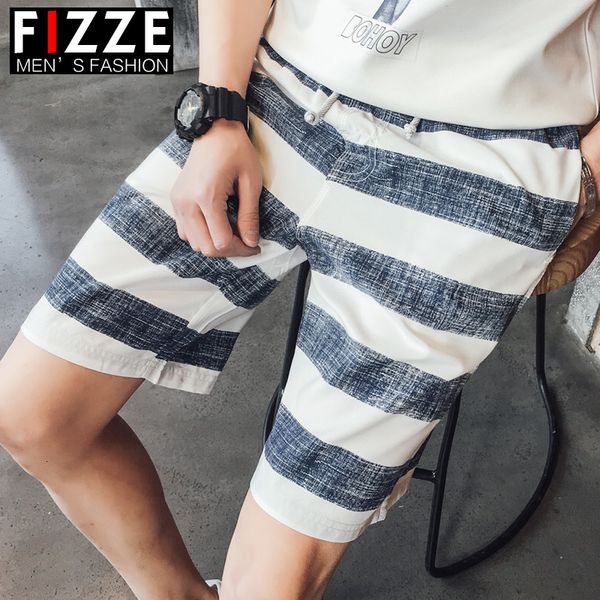 men's shorts male thin pants repair the body sports tide in man stripe sandy beach leisure time summer full marks, White;black
men's shorts male thin pants repair the body sports tide in man stripe sandy beach leisure time summer full marks, White;black