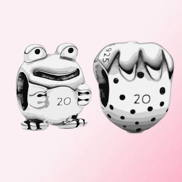 fahmi 925 sterling silver 1:1 2020 new 20th anniversary frog strawberry bead diy women charm fashion jewelry factory direct ing, Black
fahmi 925 sterling silver 1:1 2020 new 20th anniversary frog strawberry bead diy women charm fashion jewelry factory direct ing, Black