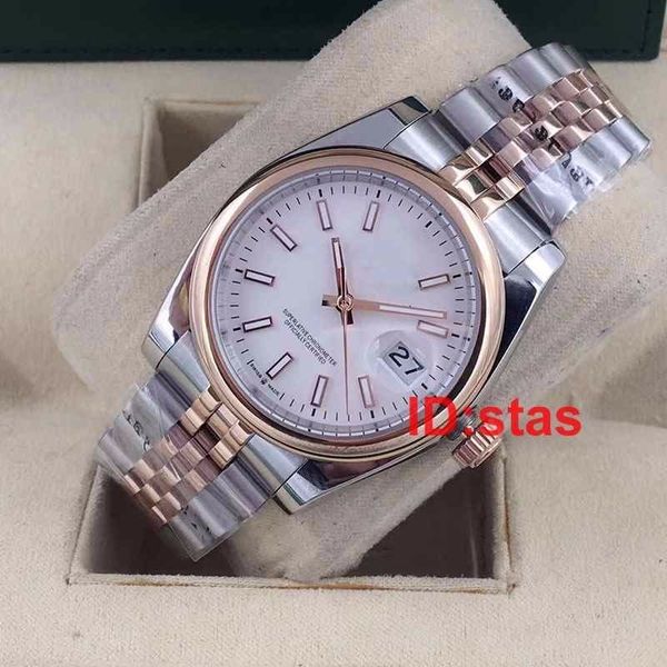 new datejust 36mm steel rose gold dial mechanical automatic mens diamond watch luxury mens watches reloj business 2813 wristwatch, Slivery;brown
new datejust 36mm steel rose gold dial mechanical automatic mens diamond watch luxury mens watches reloj business 2813 wristwatch, Slivery;brown