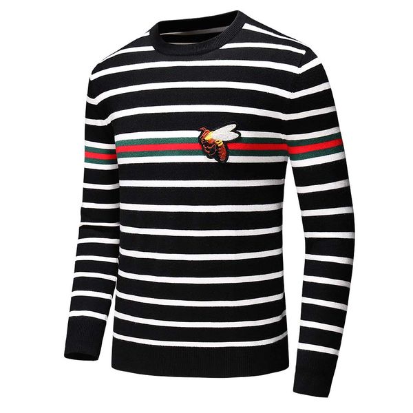 2019 new good quality men's Designer sweater autumn guard clothes and winter long-sleeved sweater Men Casual medusa Sweater
2019 new good quality men's Designer sweater autumn guard clothes and winter long-sleeved sweater Men Casual medusa Sweater