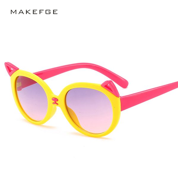 2019 new cute kitten shape children's sunglasses cat ears brand designer sun glasses boy girl shade gafas infantil kids uv400, White;black
2019 new cute kitten shape children's sunglasses cat ears brand designer sun glasses boy girl shade gafas infantil kids uv400, White;black