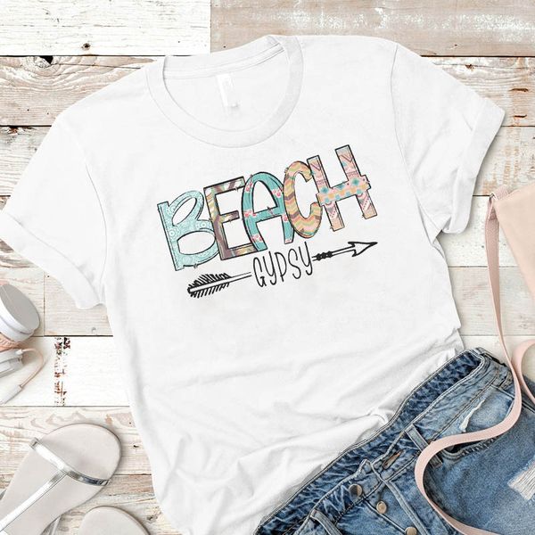 women shirt womens beach letters short sleeve laides summer mujer camisa tshirt tees female printed graphic clothing t-shirt, White
women shirt womens beach letters short sleeve laides summer mujer camisa tshirt tees female printed graphic clothing t-shirt, White