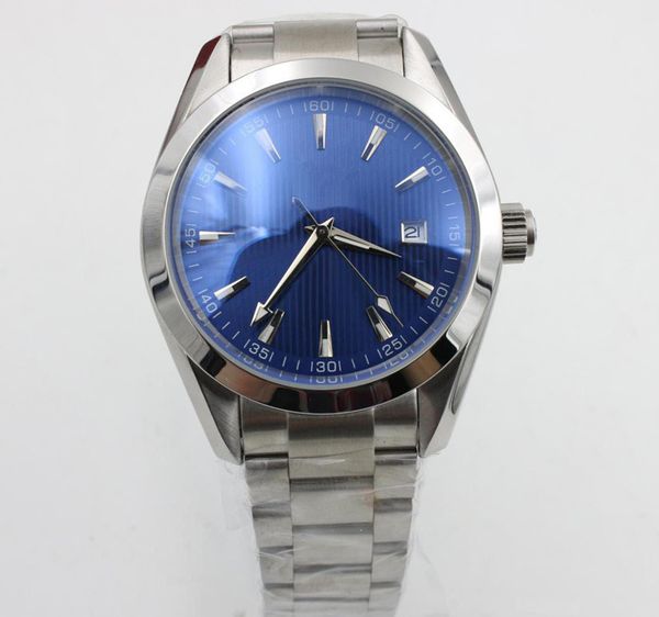 new blue dial silver stainless steel belt whatches silver stainless pointer fashion mens glass back sport folding buckle quality watch, Slivery;brown
new blue dial silver stainless steel belt whatches silver stainless pointer fashion mens glass back sport folding buckle quality watch, Slivery;brown