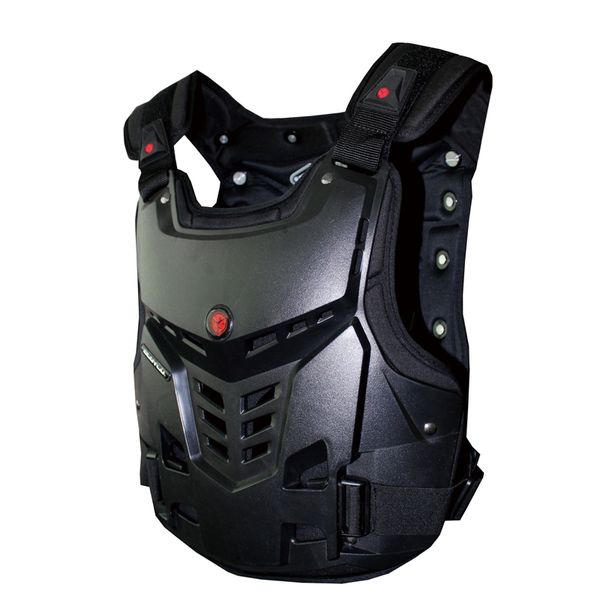 

scoyco am05 motorcycle body armor motocross chest&back protector vest racing protective body-guard accessories, Black;blue