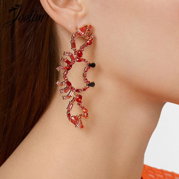 joolim cute red clear crystal crab earring statement earring european eearring wholesale, Silver
joolim cute red clear crystal crab earring statement earring european eearring wholesale, Silver