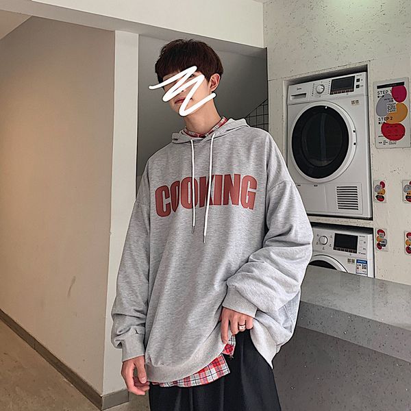 spring new hoodies men fashion letter printing casual hooded sweatshirt man streetwear wild hip hop loose pullover male m-2xl, Black
spring new hoodies men fashion letter printing casual hooded sweatshirt man streetwear wild hip hop loose pullover male m-2xl, Black
