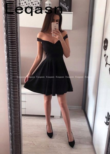 a line off the shoulder lace v neck short prom dress graduation homecoming dresses chic little black dress 2019, White;black
a line off the shoulder lace v neck short prom dress graduation homecoming dresses chic little black dress 2019, White;black