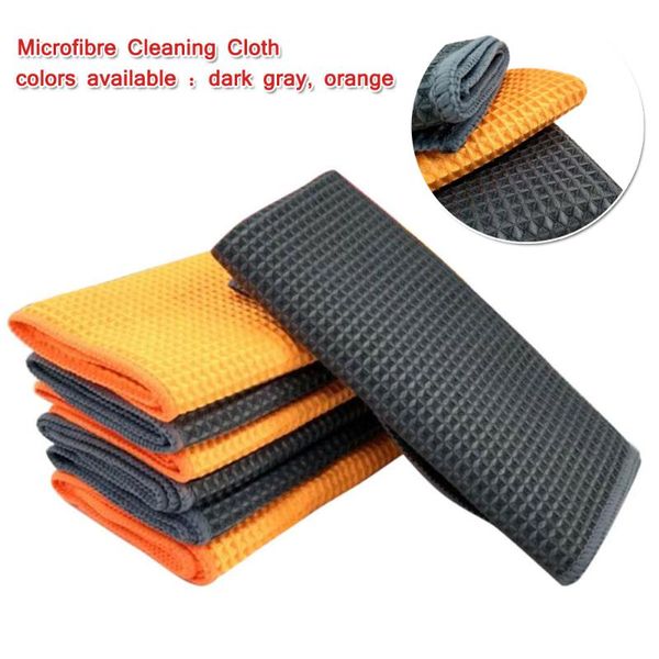 40*40cm microfiber dish cleaning cloth car wash polishing towel high water absorption orange / dark gray
40*40cm microfiber dish cleaning cloth car wash polishing towel high water absorption orange / dark gray
