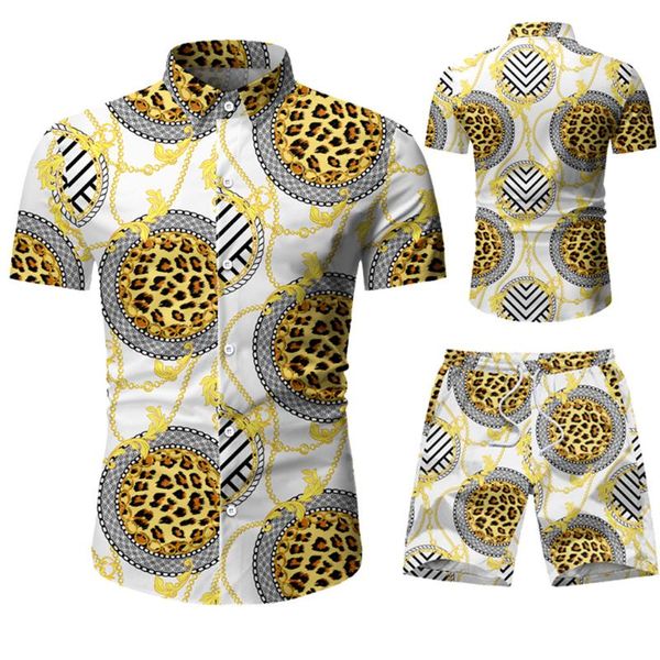 two piece set men hawaiian print short sleeve t shirt cropped shorts men's tracksuits 2020 causal short trousers, Gray
two piece set men hawaiian print short sleeve t shirt cropped shorts men's tracksuits 2020 causal short trousers, Gray