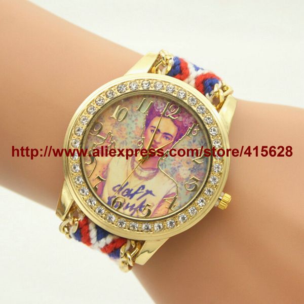 watch women 14 colors brand wristwatch handmade braided friendship bracelet watch ladies quartz gold dress watches 100pcs/lot, Slivery;brown
watch women 14 colors brand wristwatch handmade braided friendship bracelet watch ladies quartz gold dress watches 100pcs/lot, Slivery;brown