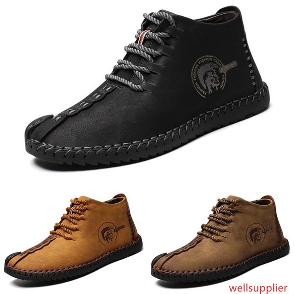 fashion men s high-casual leather shoes plus velvet triple black brown light tan mens boots outdoor bussiness walking main3
fashion men s high-casual leather shoes plus velvet triple black brown light tan mens boots outdoor bussiness walking main3
