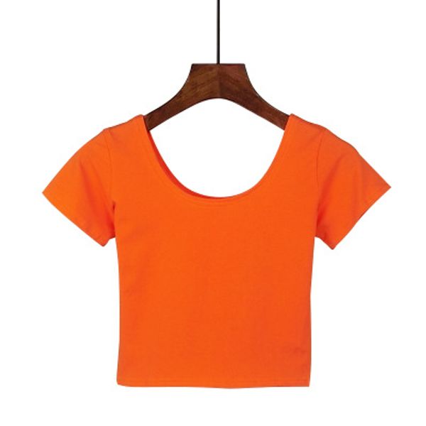 women casual o-neck t-shirt spring summer solid cotton short sleeve short length female t shirts fashion, White
women casual o-neck t-shirt spring summer solid cotton short sleeve short length female t shirts fashion, White