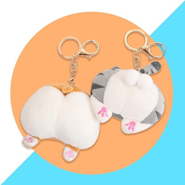 keychain toy novelty soft cat dog buttock pendant key chain funny stuffed plush doll kid toy keychain backpack bag pendants toys
keychain toy novelty soft cat dog buttock pendant key chain funny stuffed plush doll kid toy keychain backpack bag pendants toys