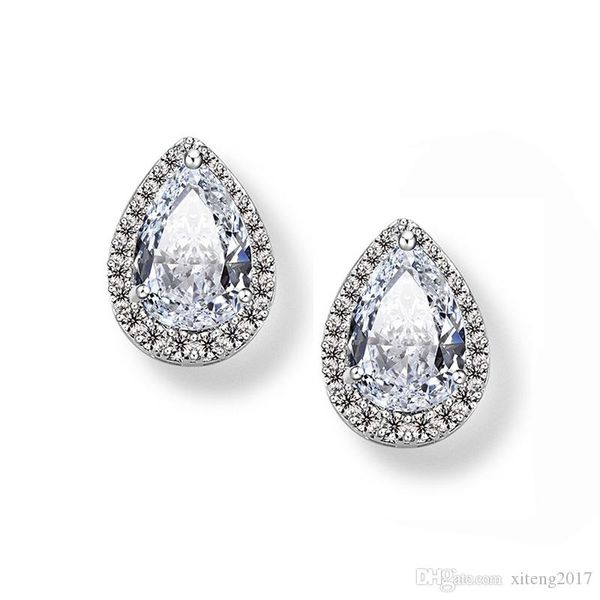 fashion zircon earrings teardrop bridal earrings for wedding prom elegant cubic zirconia stud earrings for women brides bridesmaids, Golden
fashion zircon earrings teardrop bridal earrings for wedding prom elegant cubic zirconia stud earrings for women brides bridesmaids, Golden