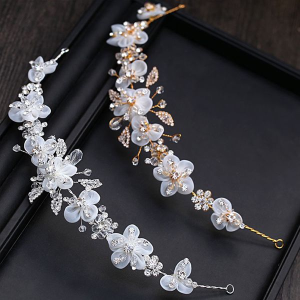 fabric rhinestone flower handmade tiara wedding bridal leaf alloy crystal headbands shiny hair jewelry for women hairpins, Golden;white
fabric rhinestone flower handmade tiara wedding bridal leaf alloy crystal headbands shiny hair jewelry for women hairpins, Golden;white