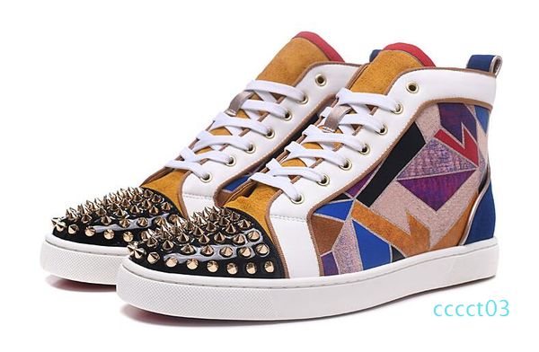 good quality spikes high red bottom pik pik studded sneakers women men luxury designer flat casual red sole autumn winter casual 3ct, Black
good quality spikes high red bottom pik pik studded sneakers women men luxury designer flat casual red sole autumn winter casual 3ct, Black