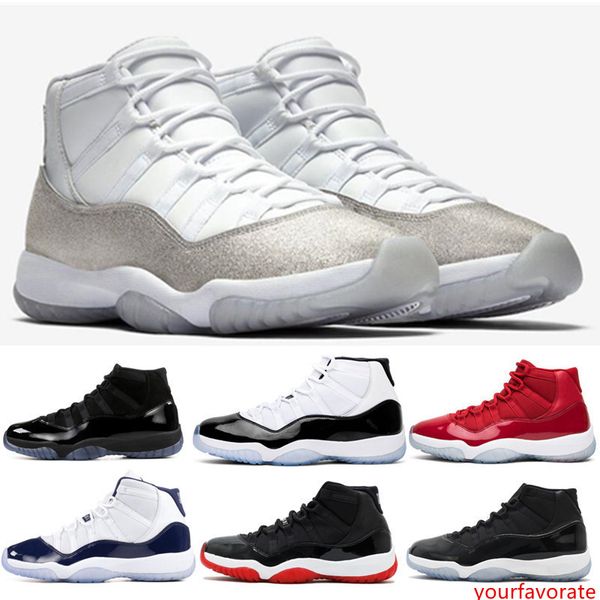 with box 11 11s 2019 bred white metallic silver vast grey concord cool grey basketball shoes men women 11 space jam gym red 72-10 sneakers
with box 11 11s 2019 bred white metallic silver vast grey concord cool grey basketball shoes men women 11 space jam gym red 72-10 sneakers