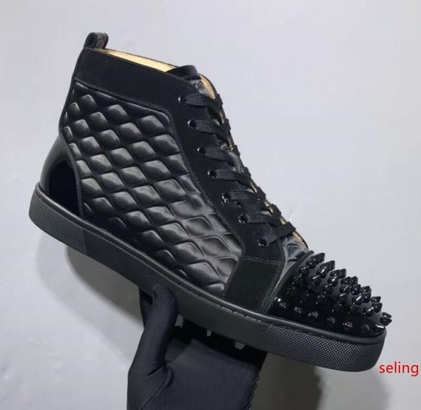 wholesale spiked shoes luxury men s sneaker suede spikes red bottom designer shoes flats shoes men & women party designer sneakers black
wholesale spiked shoes luxury men s sneaker suede spikes red bottom designer shoes flats shoes men & women party designer sneakers black