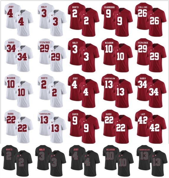 ncaa alabama crimson tide jersey 13 tua tagovailoa 4 jerry jeudy najee harris jaylen waddle henry american college football jerseys, Black
ncaa alabama crimson tide jersey 13 tua tagovailoa 4 jerry jeudy najee harris jaylen waddle henry american college football jerseys, Black