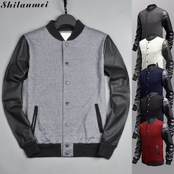 новый бомбардировщик куртка мотоцикл мужчины черный 2020 бейсбол весна искусственная кожа рукав пальто сращивание slim fit varsity верхняя о, Black;brown
новый бомбардировщик куртка мотоцикл мужчины черный 2020 бейсбол весна искусственная кожа рукав пальто сращивание slim fit varsity верхняя о, Black;brown