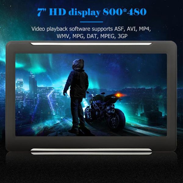 

t600 portable 7 inch touch screen car gps navi 256mb+8gb gps navigator+map abs black dual navigation system 800x480 px 2019 new