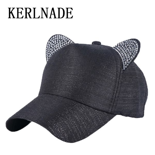 new designs for the girls' cat characters have created cute baseball caps and casual summer hats, Blue;gray
new designs for the girls' cat characters have created cute baseball caps and casual summer hats, Blue;gray