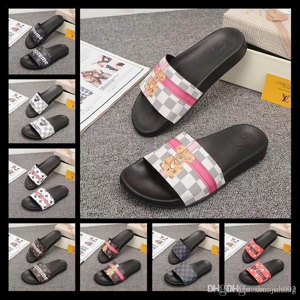 19ss brand women sandals size 35-45 designer shoes luxury slide summer fashion wide flat slippery sandals slipper flip flops, Blue;gray
19ss brand women sandals size 35-45 designer shoes luxury slide summer fashion wide flat slippery sandals slipper flip flops, Blue;gray