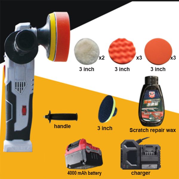 car polishing machine wireless lithium battery polishing machine,lithium battery 2000mah / 4000mah used for car waxin
car polishing machine wireless lithium battery polishing machine,lithium battery 2000mah / 4000mah used for car waxin