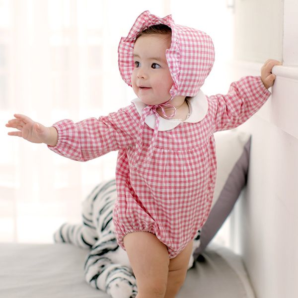 baby summer clothing set pink plaid 2020 infant romper cotton peter pan collar baby romper long sleeve newborn clothes, White
baby summer clothing set pink plaid 2020 infant romper cotton peter pan collar baby romper long sleeve newborn clothes, White