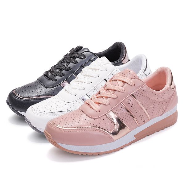 women's vulcanize shoes new 2020 women's sneakers fashion casual lace up sport breathable flat shoes trainers chaussure femme, Black
women's vulcanize shoes new 2020 women's sneakers fashion casual lace up sport breathable flat shoes trainers chaussure femme, Black