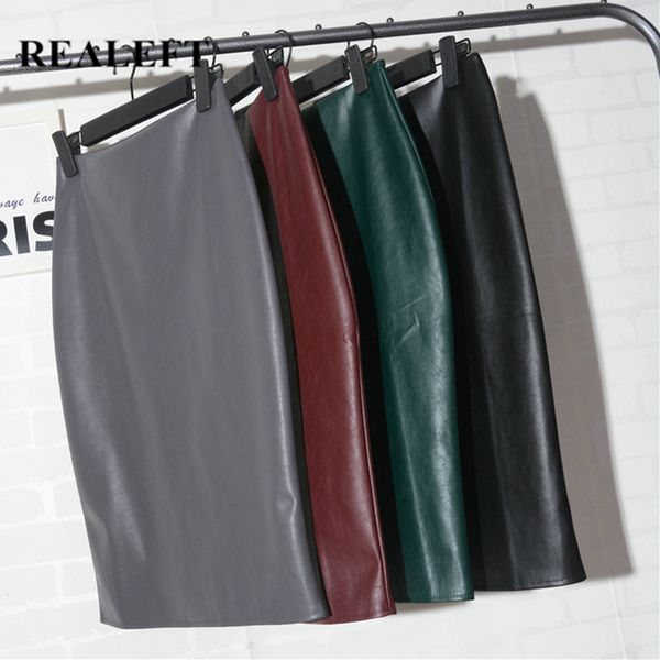 realeft 2020 new arrival autumn winter elegant pencil midi skirts high waist snake print pu leather sheath wrap skirts lady, Black
realeft 2020 new arrival autumn winter elegant pencil midi skirts high waist snake print pu leather sheath wrap skirts lady, Black