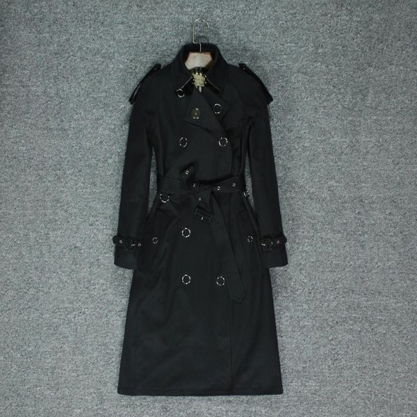 english wind ladies windbreaker autumn knee-length atmospheric windproof coat women's coat, Tan;black
english wind ladies windbreaker autumn knee-length atmospheric windproof coat women's coat, Tan;black