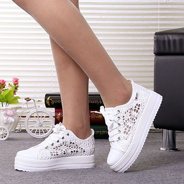 women flats platform breathable mesh lace up casual summer shoes woman 2019 new comfortable footwear mm-242, Black
women flats platform breathable mesh lace up casual summer shoes woman 2019 new comfortable footwear mm-242, Black
