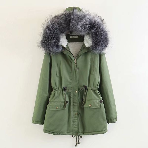 2020 coats women winter thicken warm coat female hooded cotton fur plus size basic jacket womens parka fashion outerwear slim long ladies, Black
2020 coats women winter thicken warm coat female hooded cotton fur plus size basic jacket womens parka fashion outerwear slim long ladies, Black