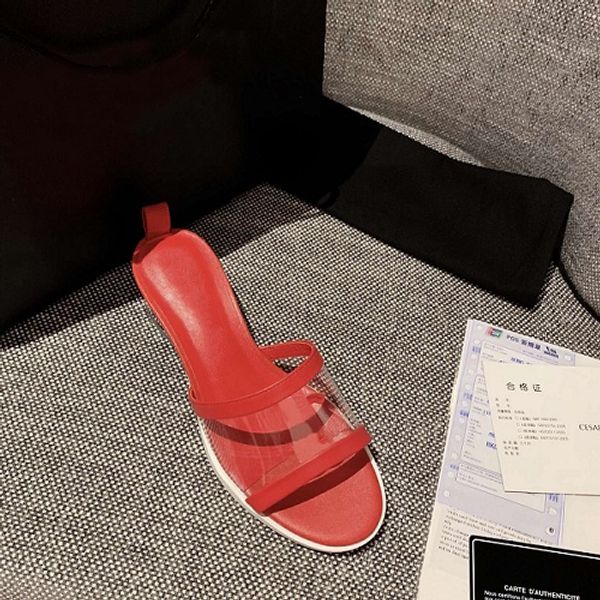 2019 new colourful mules slippers luxury designer slippers mules pvc & lambskin women colourful mules brand fashion shoe withbox, Black
2019 new colourful mules slippers luxury designer slippers mules pvc & lambskin women colourful mules brand fashion shoe withbox, Black