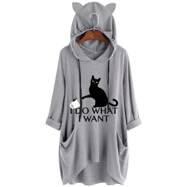 женщины толстовки плюс размер i do what i want letter print cat and наушнике pattern карманный толстовка крупногабаритные симпатичные пулове, Black
женщины толстовки плюс размер i do what i want letter print cat and наушнике pattern карманный толстовка крупногабаритные симпатичные пулове, Black