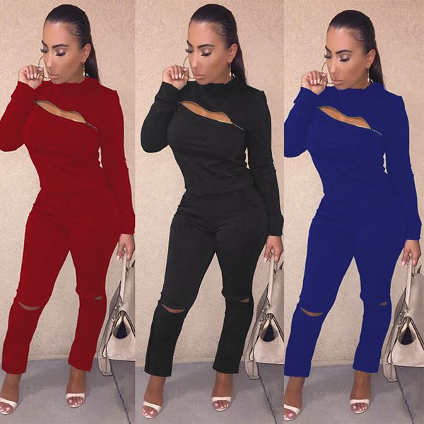 womens chest zipper hollow out 2 two piece tracksuit winter sweatsuits hole pullover leggings pocket pants outfits set plus size clothing, White
womens chest zipper hollow out 2 two piece tracksuit winter sweatsuits hole pullover leggings pocket pants outfits set plus size clothing, White