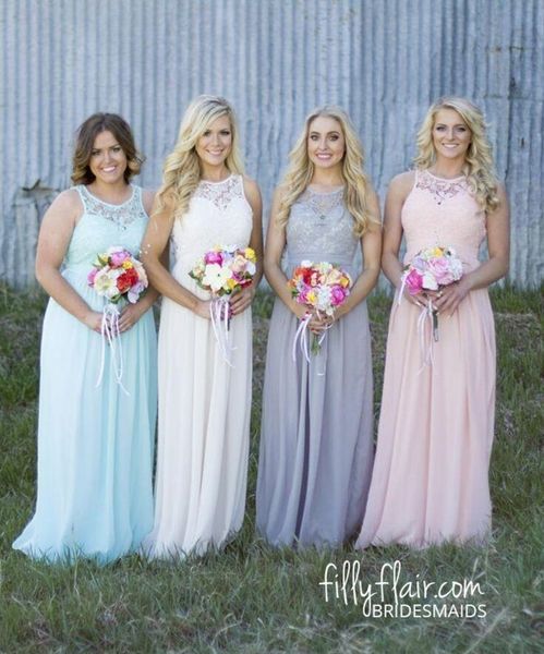 2019 new spring summer plus size country style bridesmaid dresses lace high waist maternity chiffon long garden beach dresses, White;pink
2019 new spring summer plus size country style bridesmaid dresses lace high waist maternity chiffon long garden beach dresses, White;pink