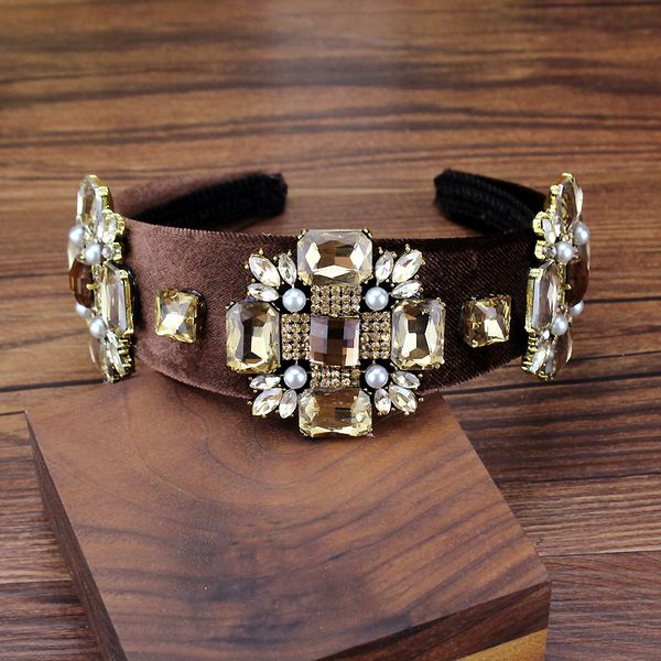 Big Luxury Brown Crystal Tiara Hairband Gold Diamante Pageant Wedding Headband For Women Bride Rhinestone Vintage Hair Jewelry
Big Luxury Brown Crystal Tiara Hairband Gold Diamante Pageant Wedding Headband For Women Bride Rhinestone Vintage Hair Jewelry