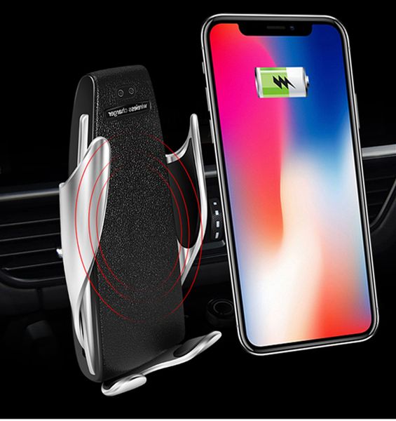 automatic s5 wireless car charger clamping for iphone android air vent phone holder 360 degree rotation 10w fast charging with box
automatic s5 wireless car charger clamping for iphone android air vent phone holder 360 degree rotation 10w fast charging with box