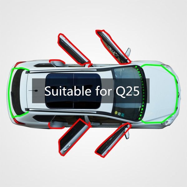 for changhe q25 special car sealing seam dust - proof feng shui collision sound insulation add modified rubber sealing strip
for changhe q25 special car sealing seam dust - proof feng shui collision sound insulation add modified rubber sealing strip