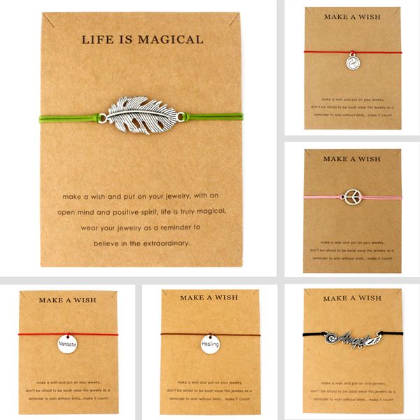 peace tai chi healing namaste feather angel wings adjustable charms bracelets women men boys girls fashion fine jewelry, Golden;silver
peace tai chi healing namaste feather angel wings adjustable charms bracelets women men boys girls fashion fine jewelry, Golden;silver