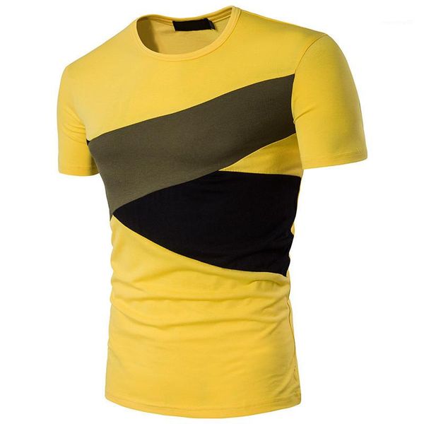 tees fashion contrast color tshiets casual crew neck short sleeve tshirts mens clothing designer mens panelled, White;black
tees fashion contrast color tshiets casual crew neck short sleeve tshirts mens clothing designer mens panelled, White;black