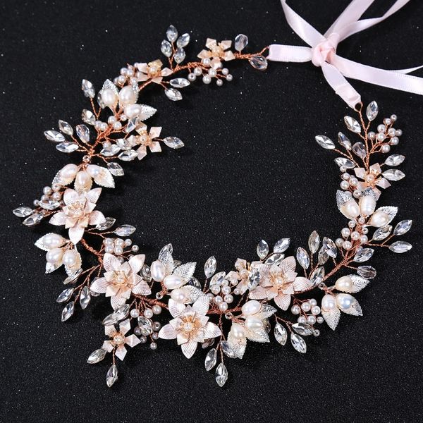 silver/gold/rose gold color hairbands fresh water pearl wedding hair jewelry accessories flower ribbon bridal hair ornament c19041101, Slivery;golden
silver/gold/rose gold color hairbands fresh water pearl wedding hair jewelry accessories flower ribbon bridal hair ornament c19041101, Slivery;golden