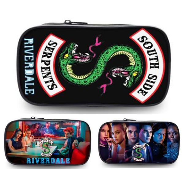 8" cartoon riverdale south river hero wallet pencil case purse bag school supplies stationery storage bag boys girls gifts, Red;black
8" cartoon riverdale south river hero wallet pencil case purse bag school supplies stationery storage bag boys girls gifts, Red;black