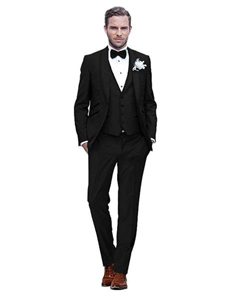 mens shawl lapel 3 piece groom tuxedos groomsmen wedding suit slim fit wedding suit for wedding bussiness, White;black
mens shawl lapel 3 piece groom tuxedos groomsmen wedding suit slim fit wedding suit for wedding bussiness, White;black