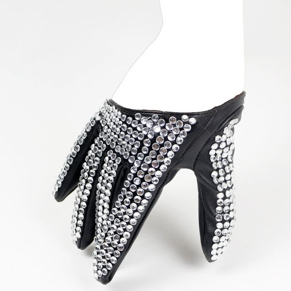 women night club half palm diamond gloves gothic punk rock pole dancing show pu leather half finger fitness gloves b9, Blue;gray
women night club half palm diamond gloves gothic punk rock pole dancing show pu leather half finger fitness gloves b9, Blue;gray