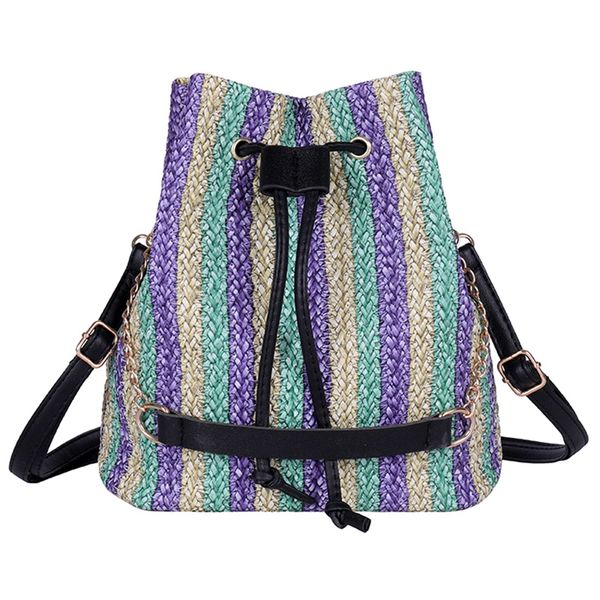 new drawstring women's straw bucket bag summer woven shoulder bags shopping purse beach handbag straw handbags travel bag green
new drawstring women's straw bucket bag summer woven shoulder bags shopping purse beach handbag straw handbags travel bag green