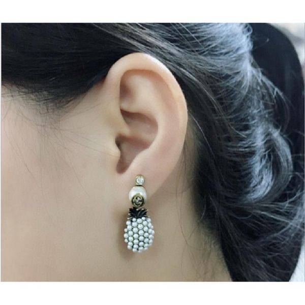 american vintage design pineapple web celebrity style earrings, new style women earrings, you deserve to have, White
american vintage design pineapple web celebrity style earrings, new style women earrings, you deserve to have, White